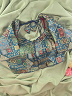 Multi Color Brocade