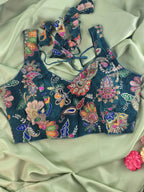 Setmundu and Readymade Blouse  Combo