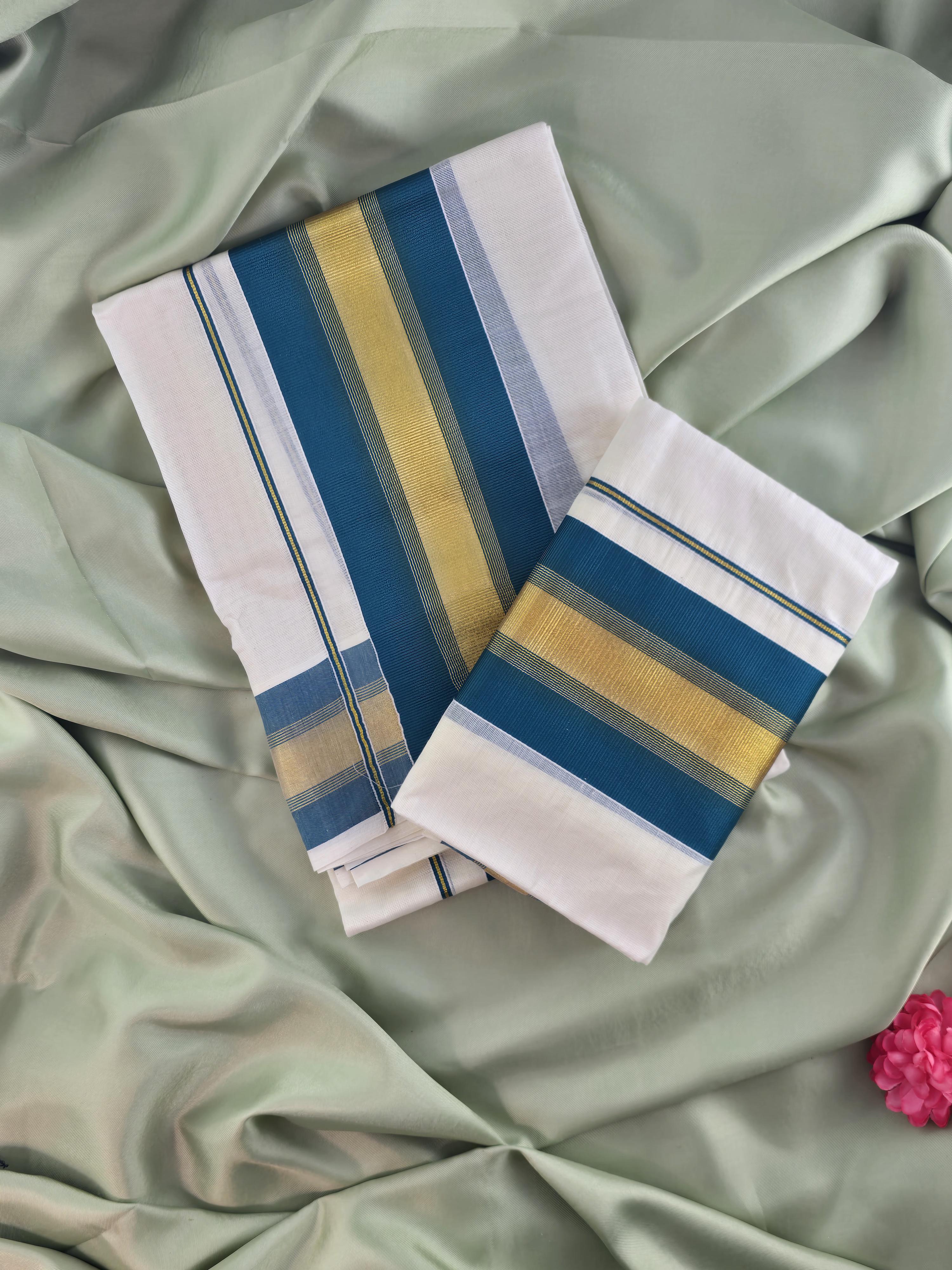 Setmundu and Readymade Blouse  Combo