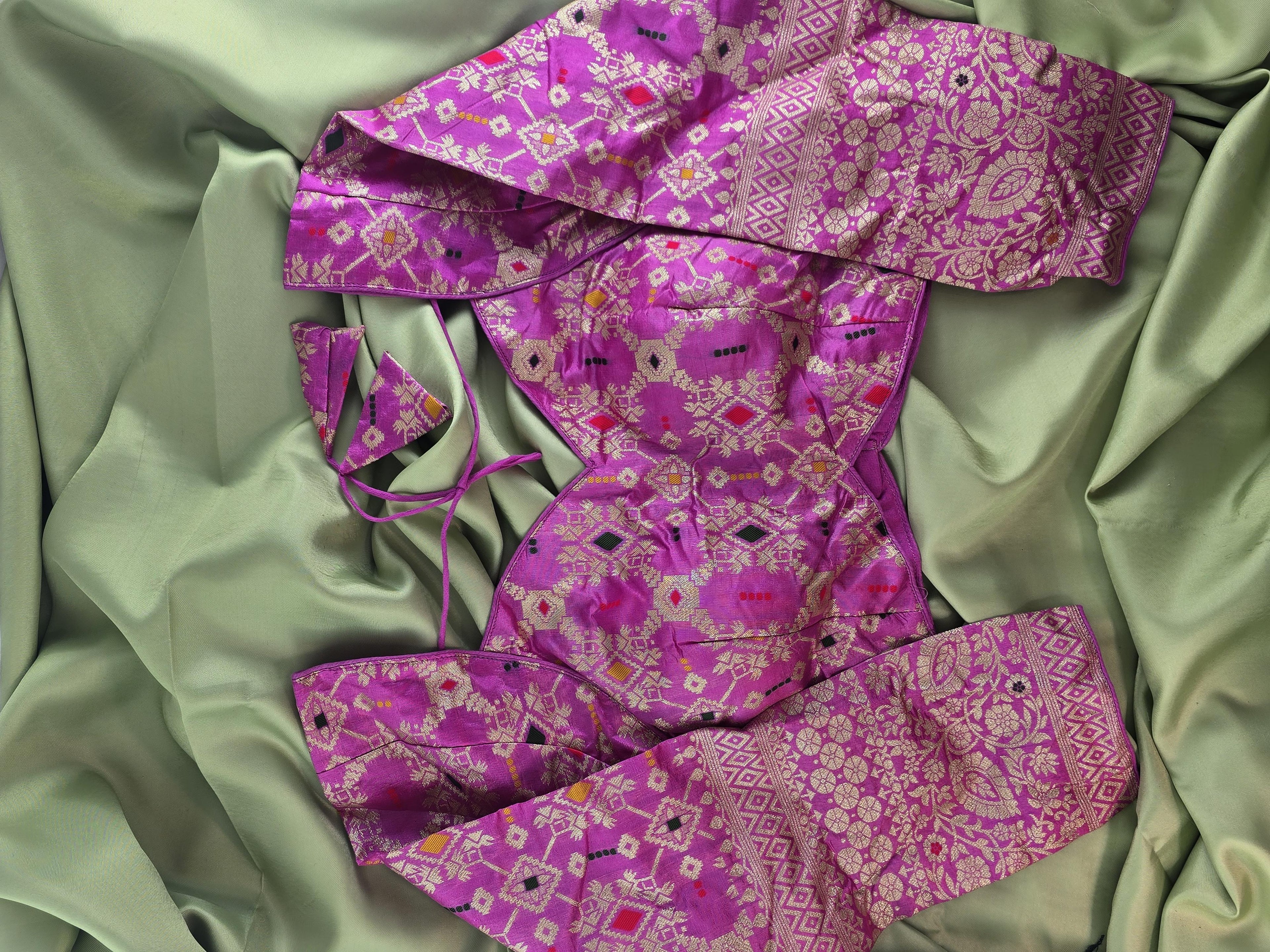 Setmundu and Readymade Blouse  Combo