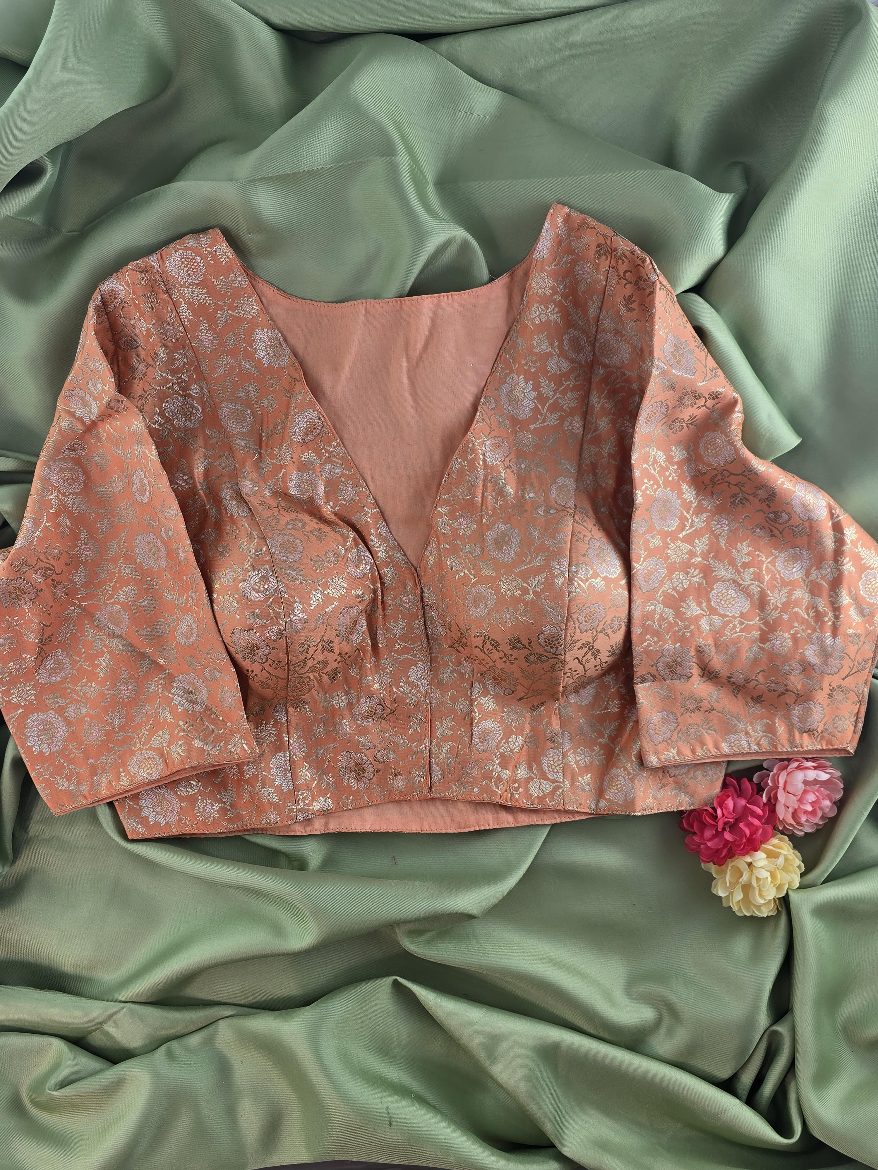 Setmundu and Readymade Blouse  Combo