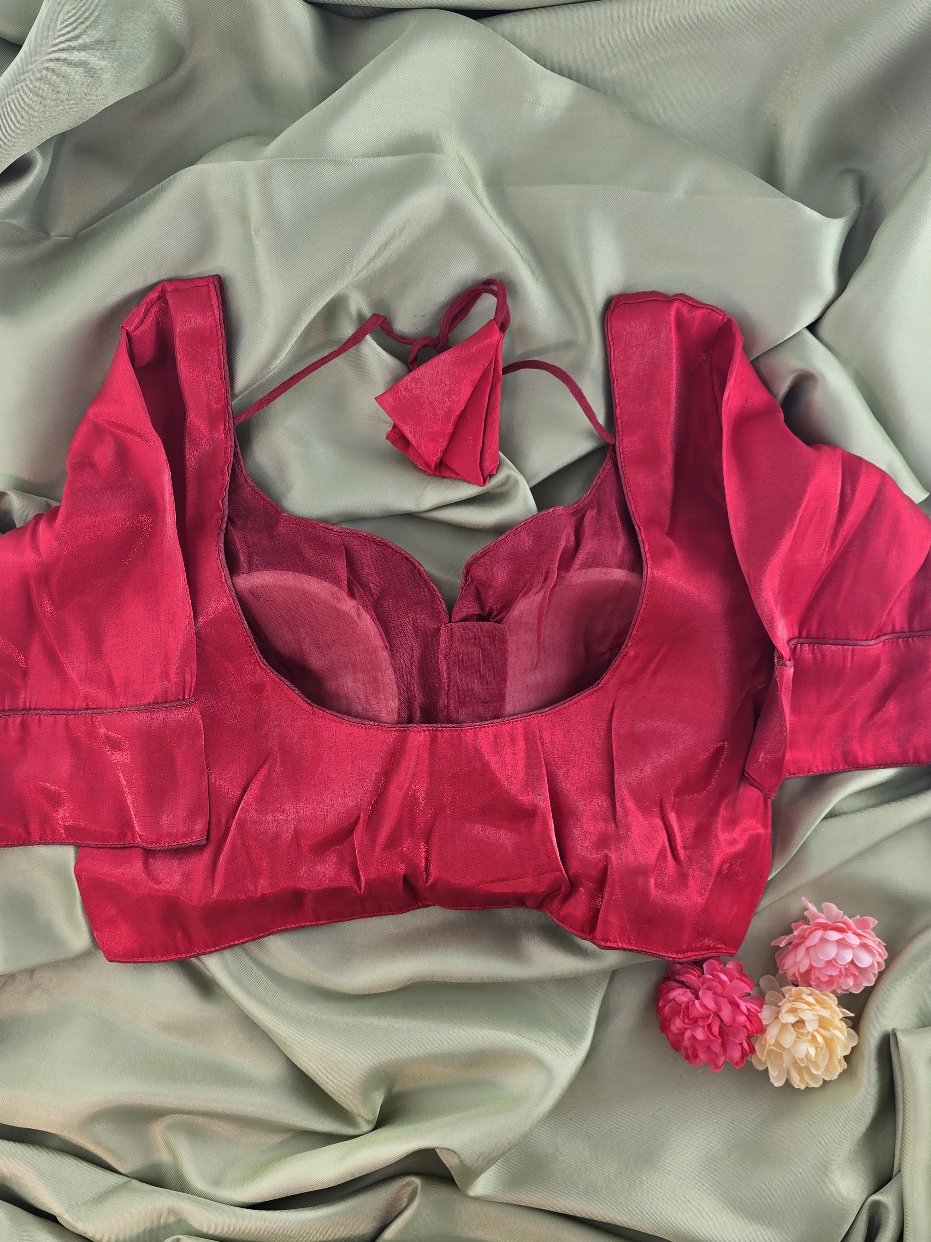 Setmundu and Readymade Blouse  Combo