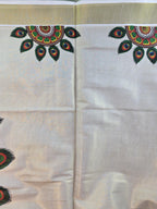 Soft tissue Kerala Traditional Saree