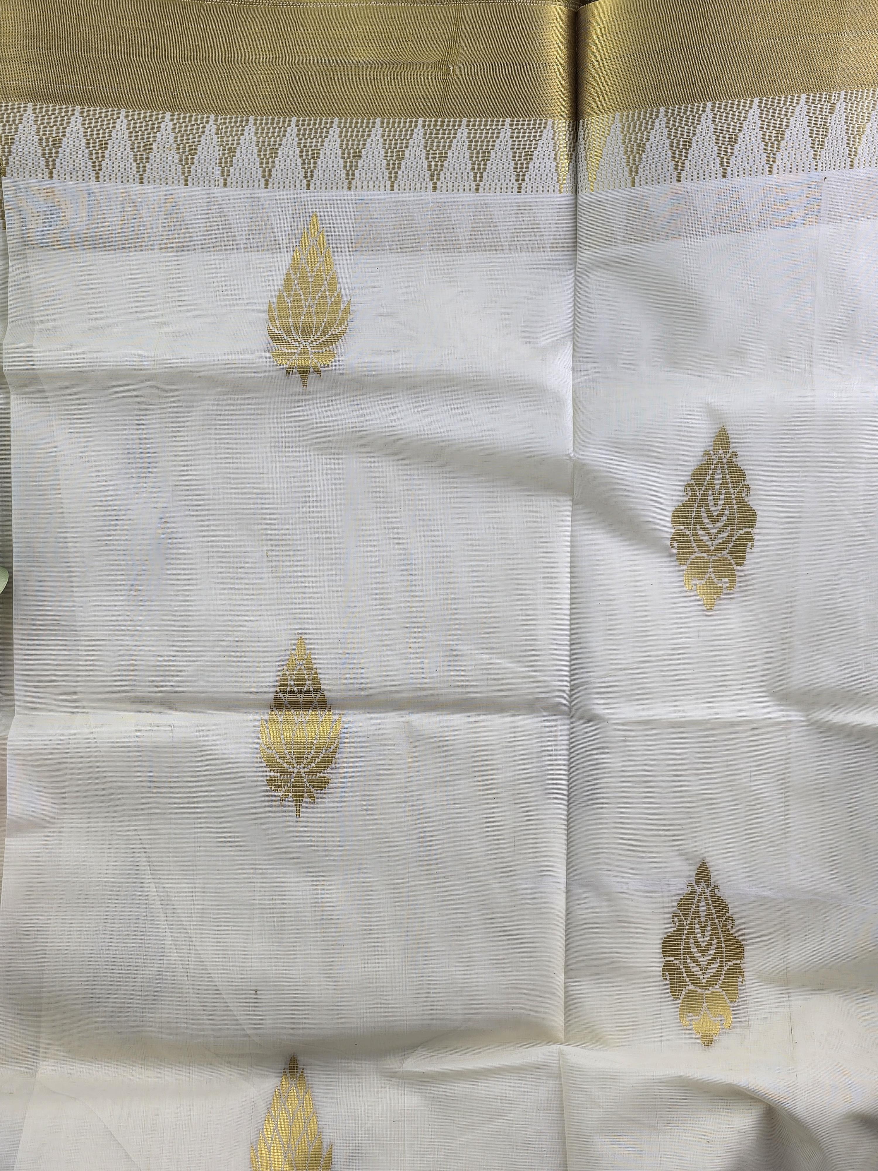 Cotton Kerala Traditional Saree
