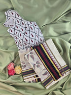 Setmundu and Readymade Blouse  Combo