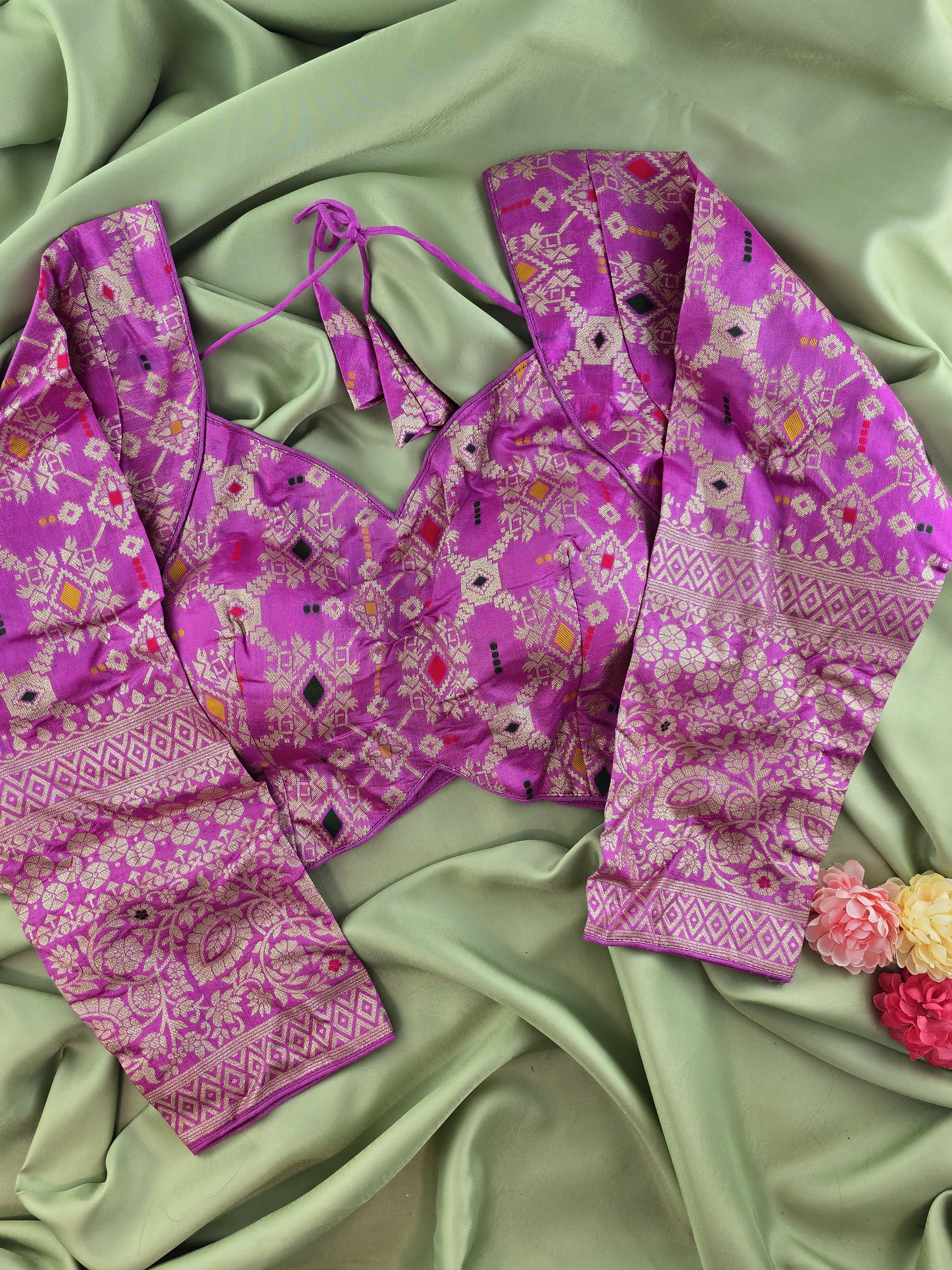 Banarasi  Blouse- Full Sleeve