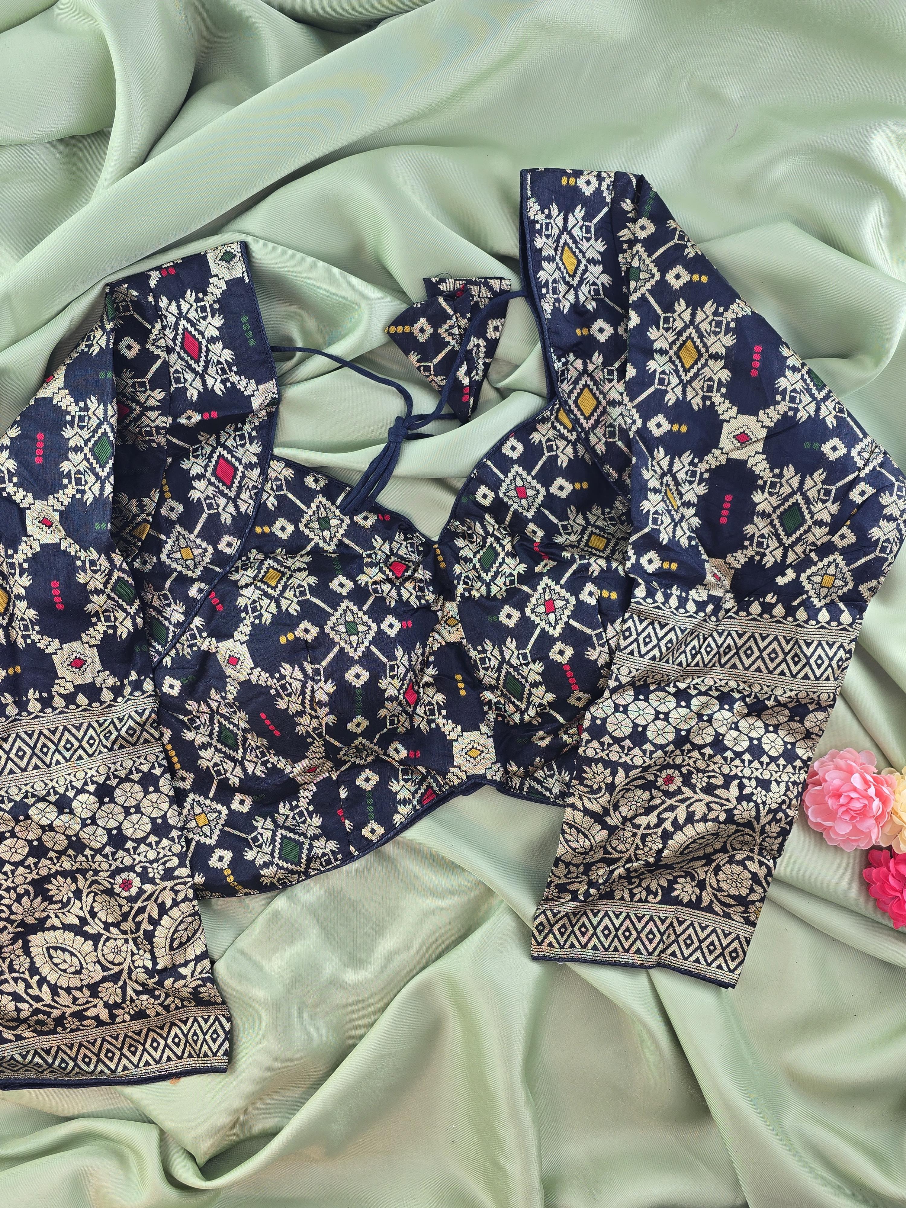 Banarasi  Blouse- Full Sleeve