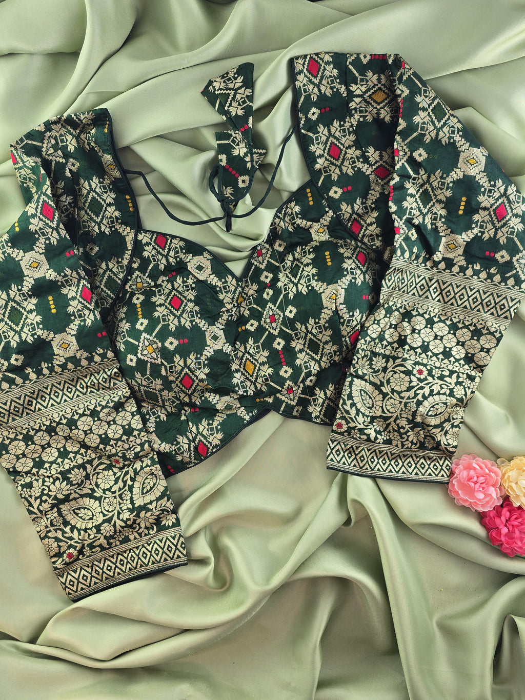 Banarasi  Blouse- Full Sleeve