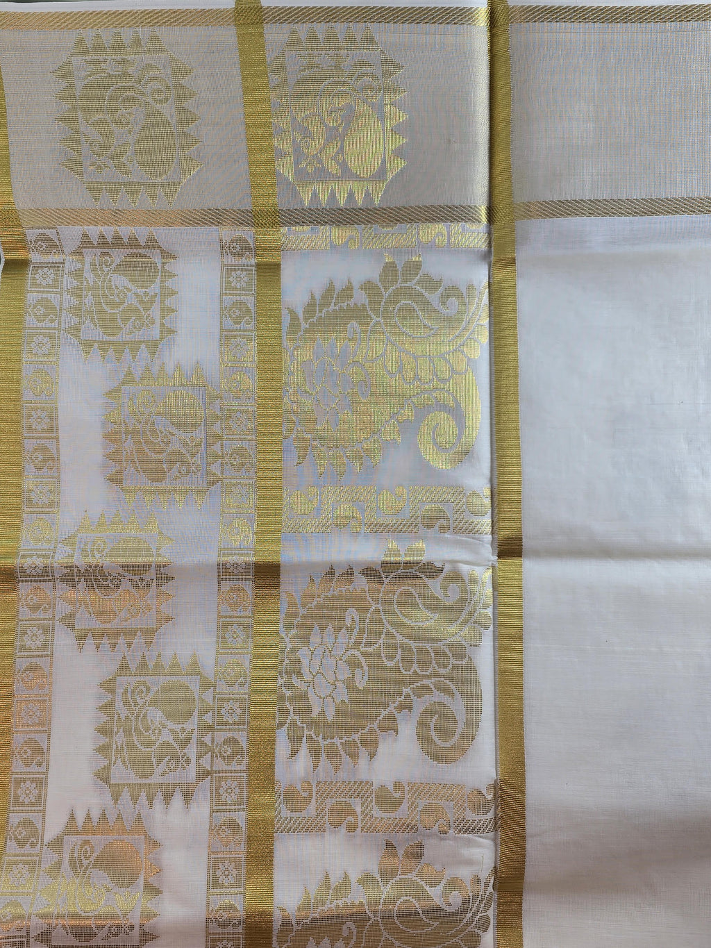Cotton Kerala Traditional Saree