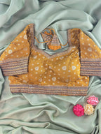 Setmundu and Readymade Blouse  Combo
