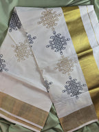 Cotton Kerala Traditional Saree