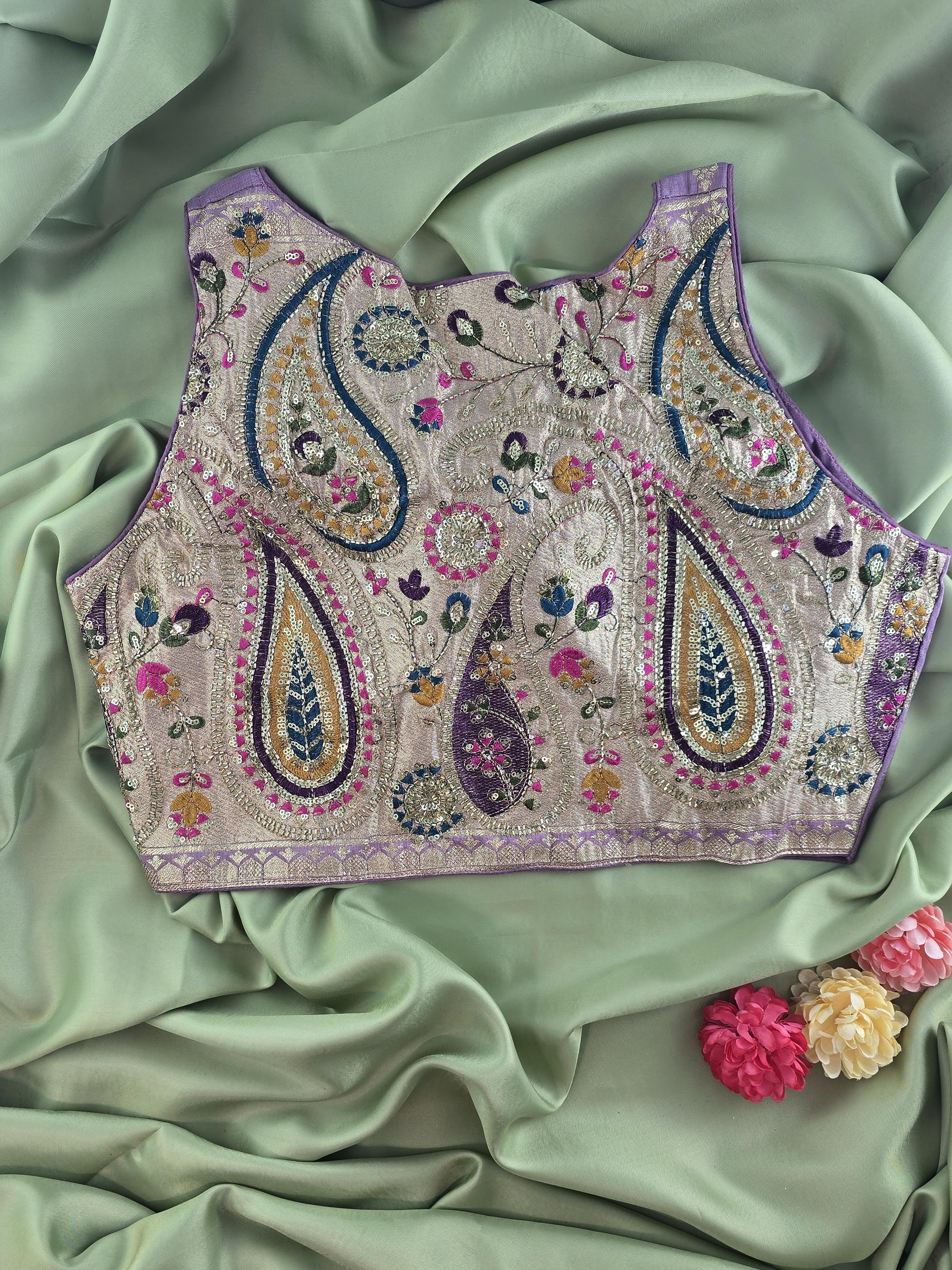 Setmundu and Readymade Blouse  Combo