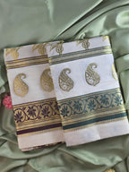 Cotton Kerala Traditional Saree