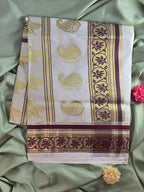 Cotton Kerala Traditional Saree