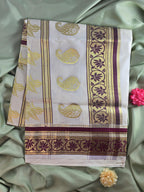 Cotton Kerala Traditional Saree