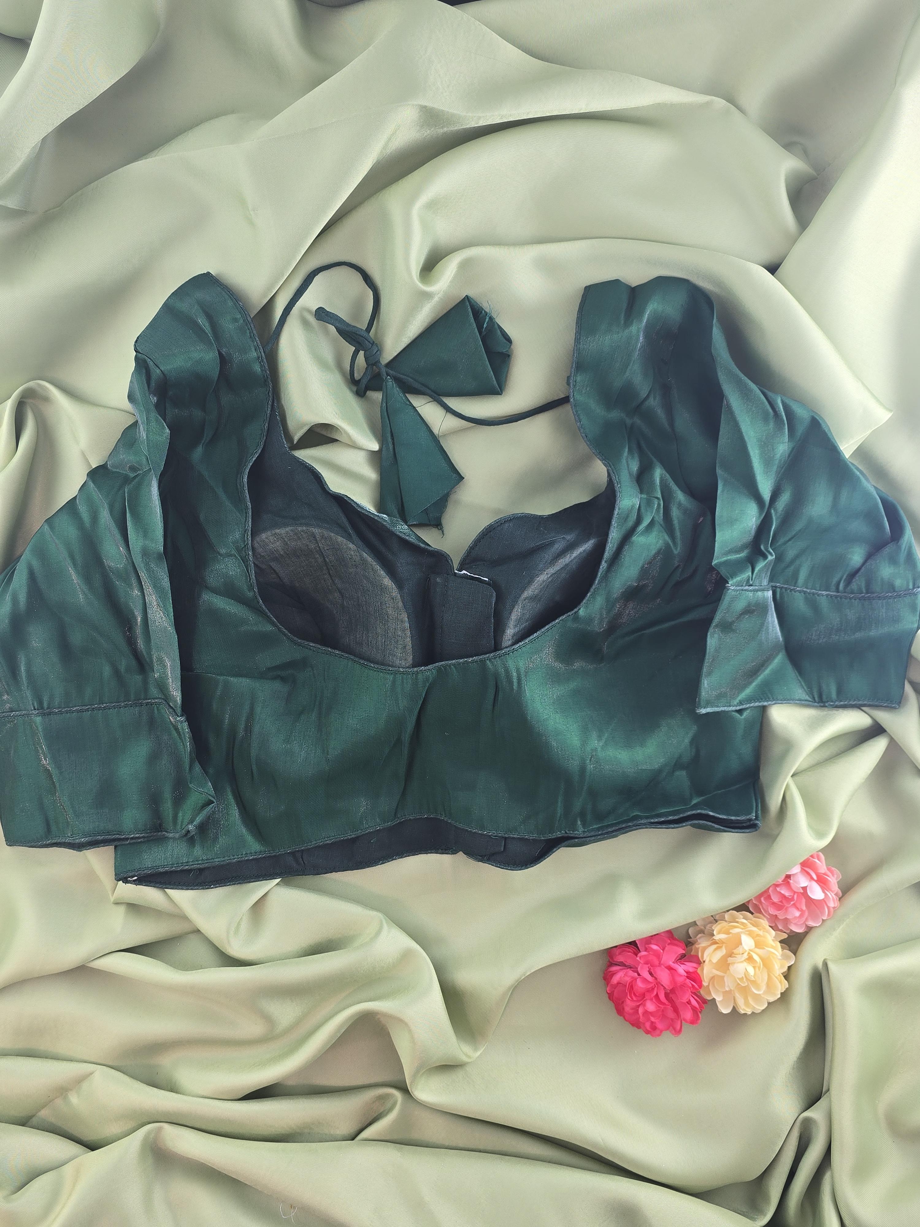 Setmundu and Readymade Blouse  Combo