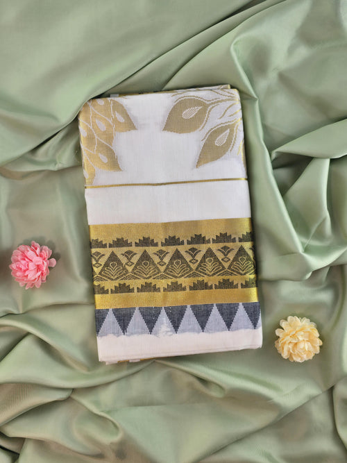 Cotton Kerala Traditional Saree