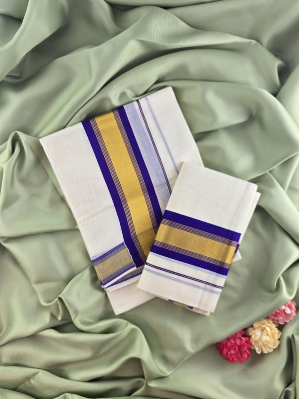 Setmundu and Readymade Blouse  Combo