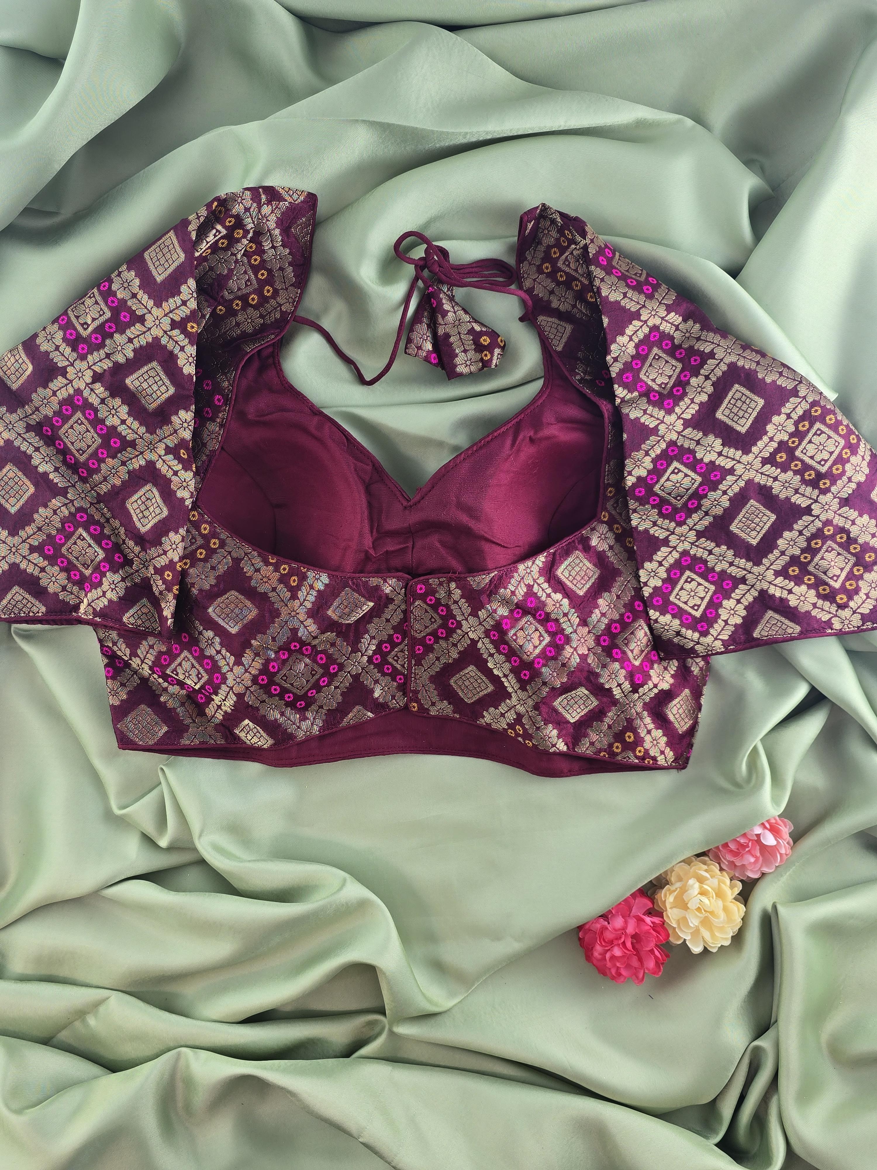 Setmundu and Readymade Blouse  Combo