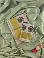 Setmundu and Readymade Blouse  Combo