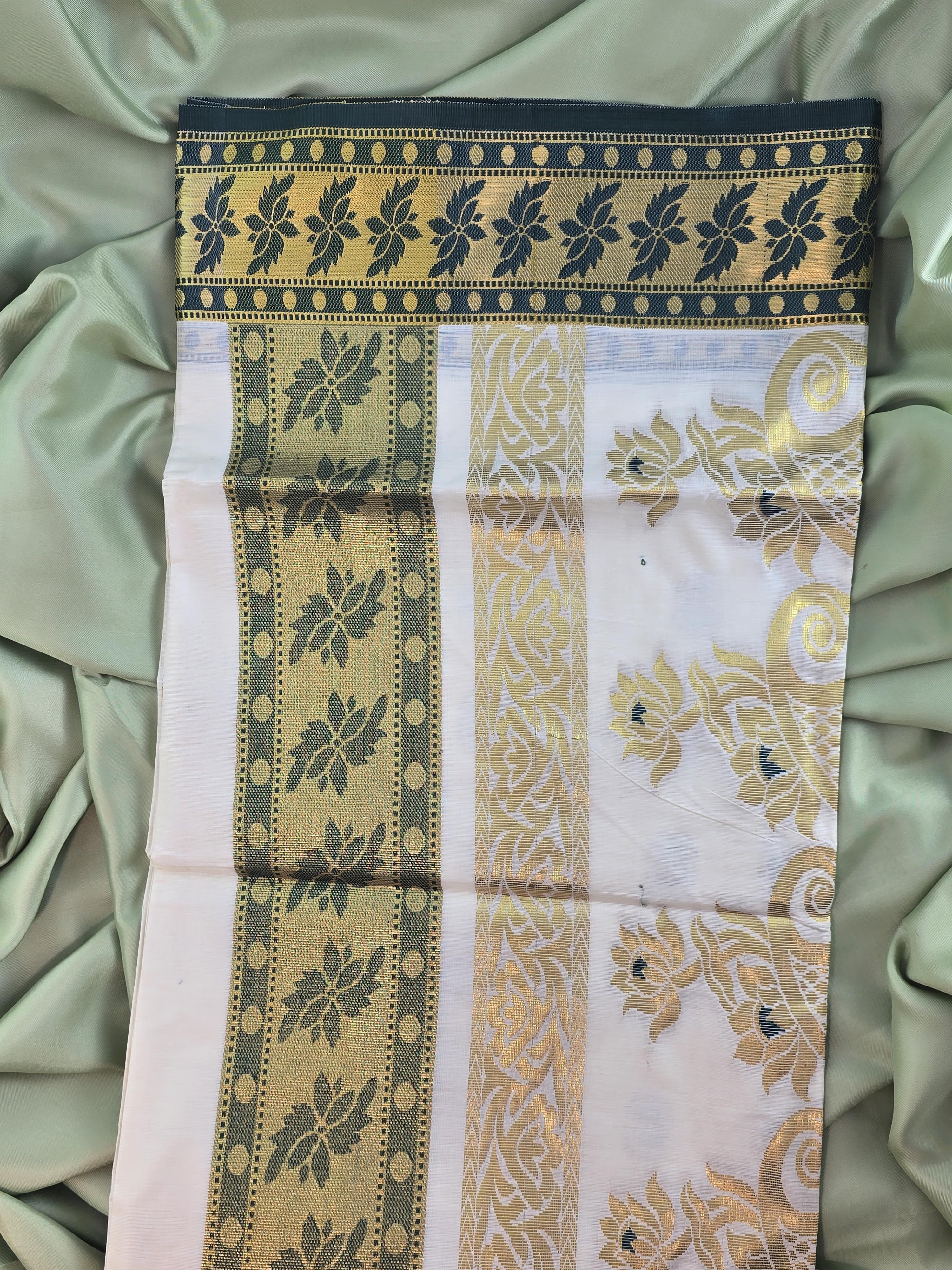 Cotton Kerala Traditional Saree
