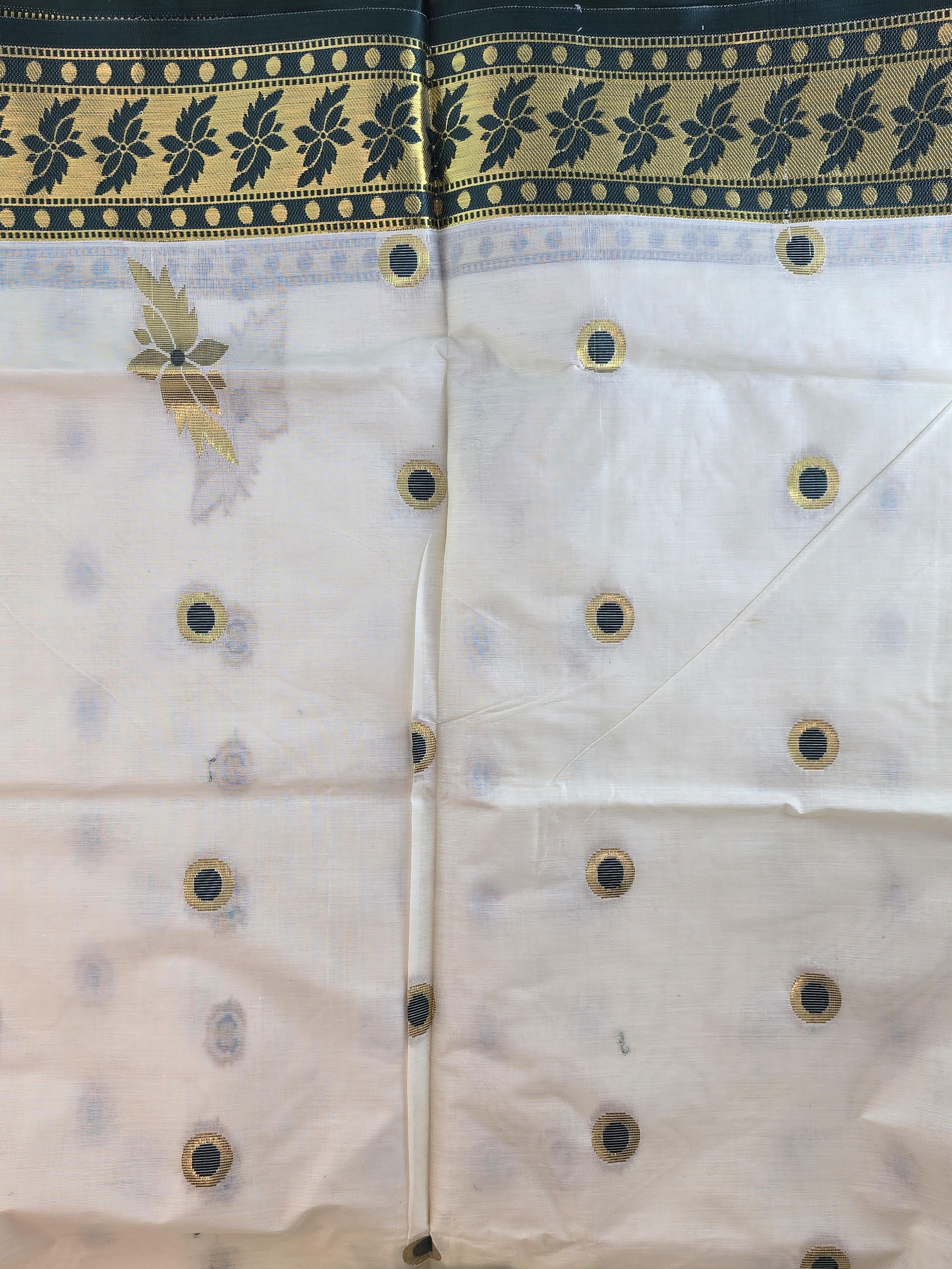 Cotton Kerala Traditional Saree