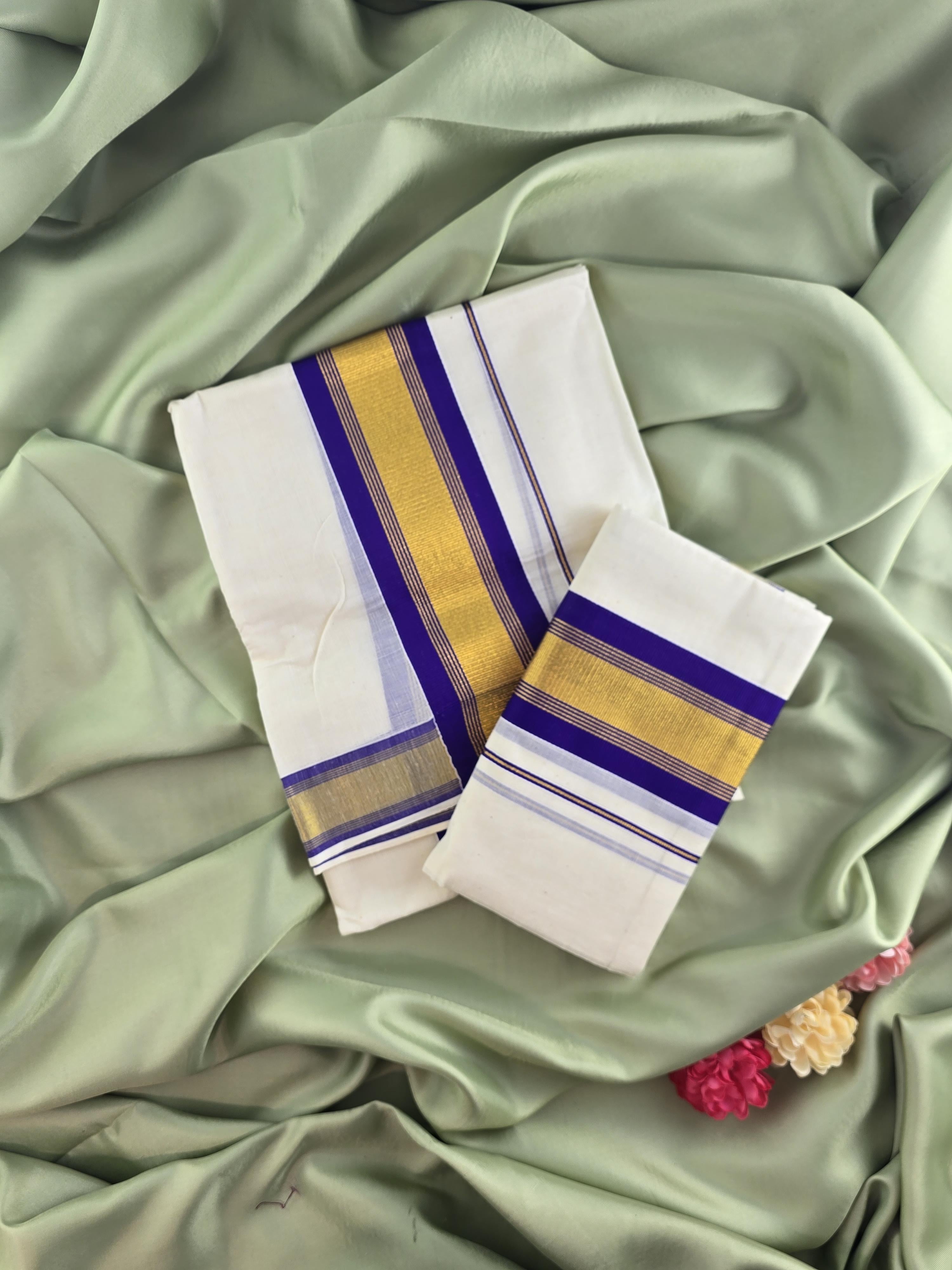 Setmundu and Readymade Blouse  Combo