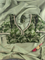Setmundu and Readymade Blouse  Combo