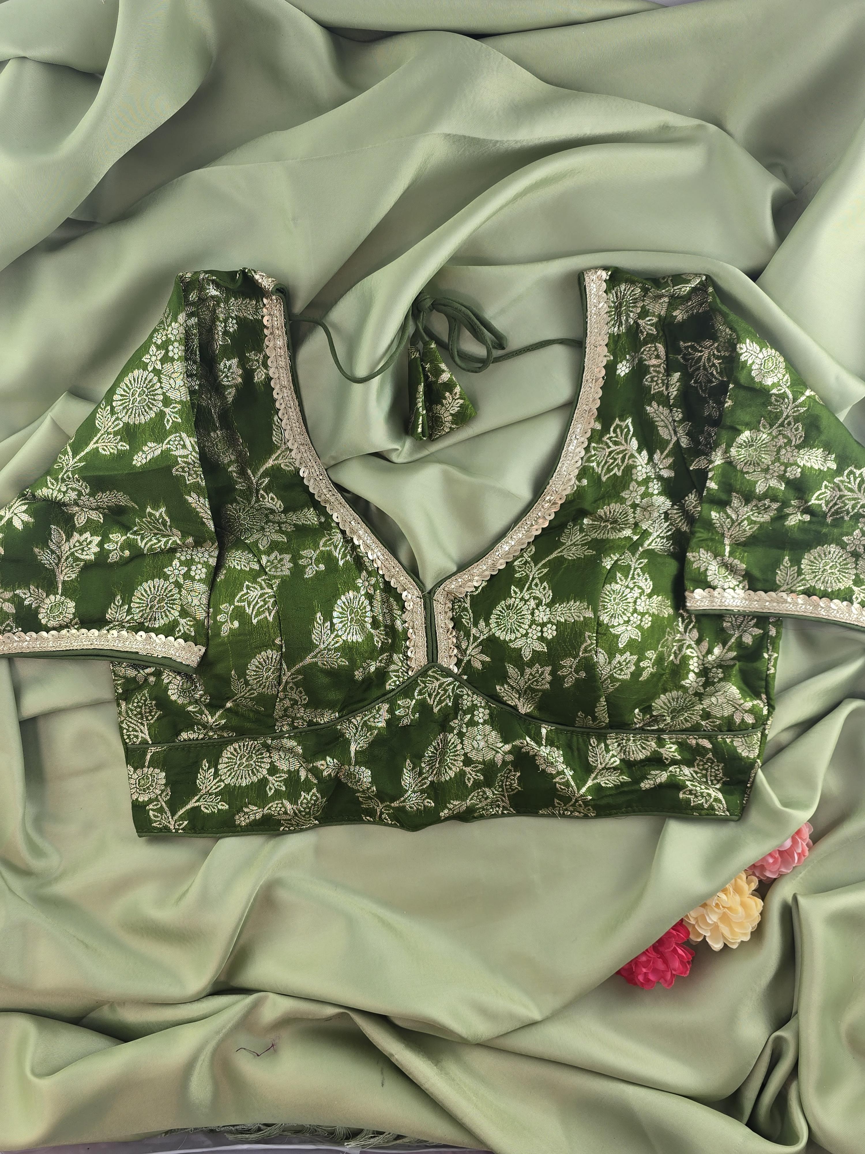 Setmundu and Readymade Blouse  Combo