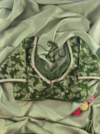 Setmundu and Readymade Blouse  Combo