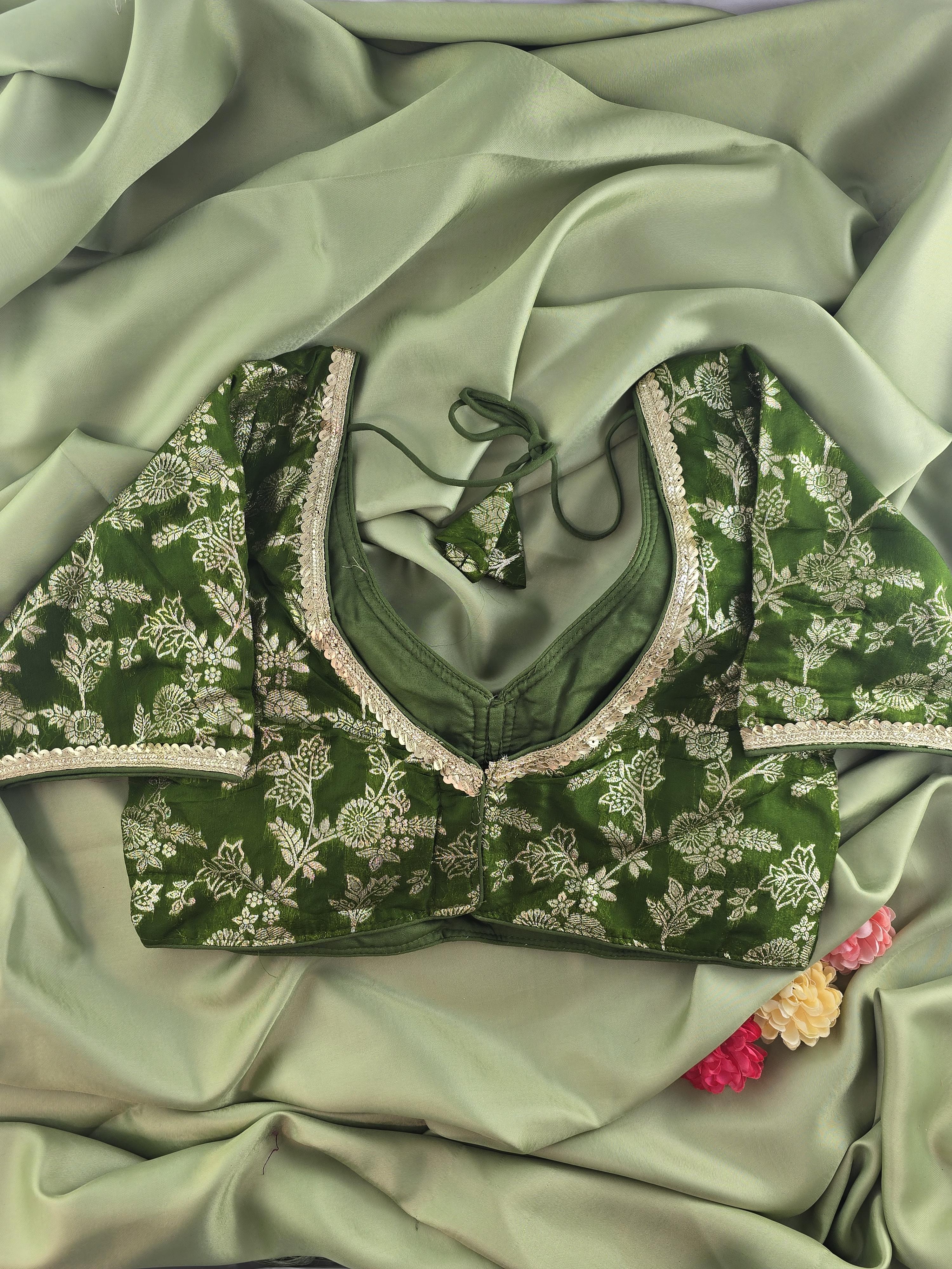 Setmundu and Readymade Blouse  Combo