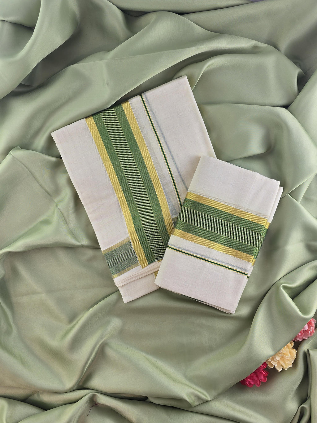 Setmundu and Readymade Blouse  Combo