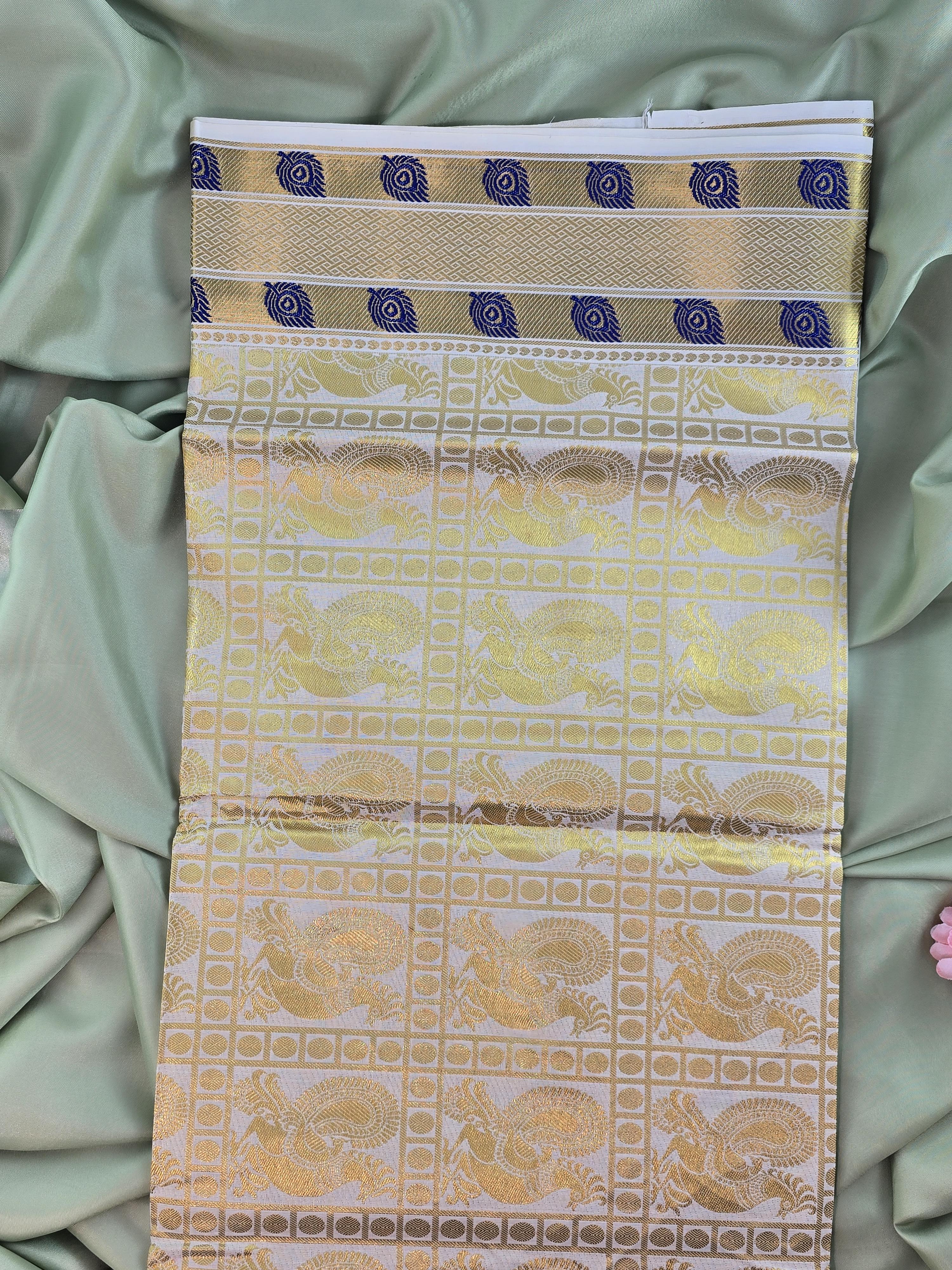 Cotton Kerala Traditional Saree