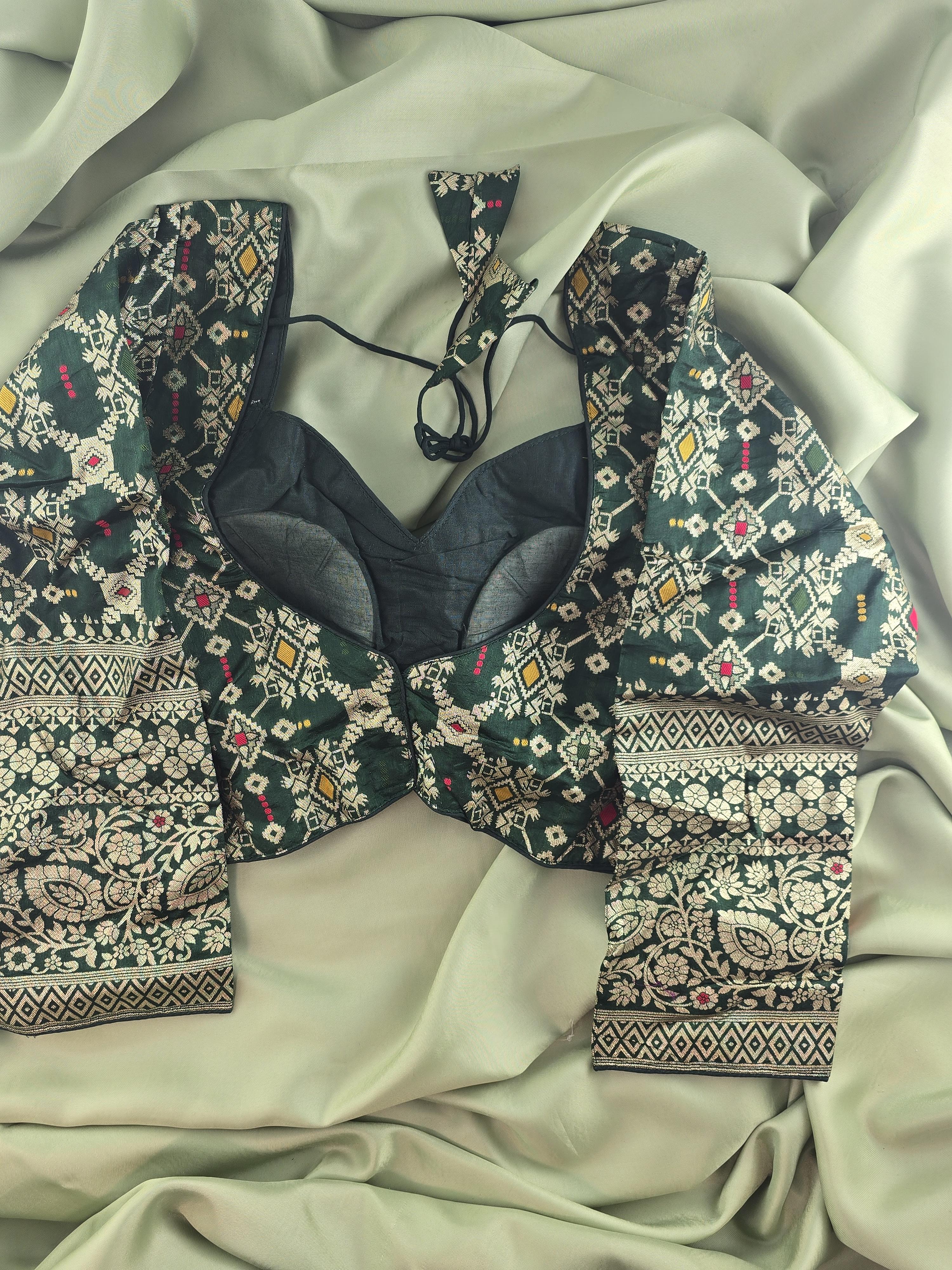 Setmundu and Readymade Blouse  Combo