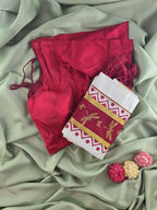 Setmundu and Readymade Blouse  Combo