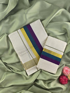 Setmundu and Readymade Blouse  Combo