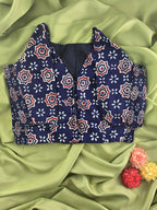 Setmundu and Readymade Blouse  Combo