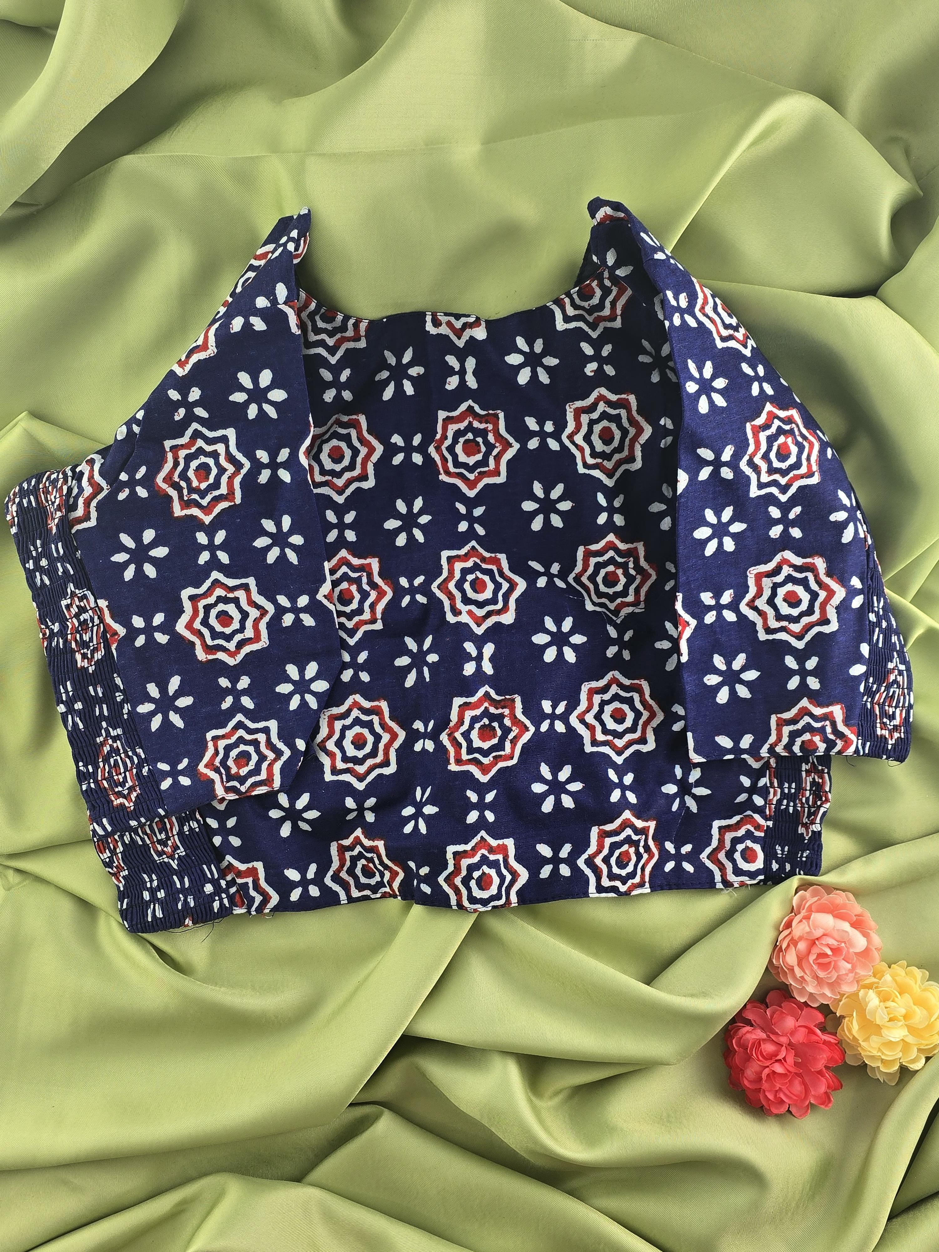 Setmundu and Readymade Blouse  Combo