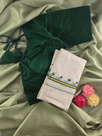 Setmundu and Readymade Blouse  Combo