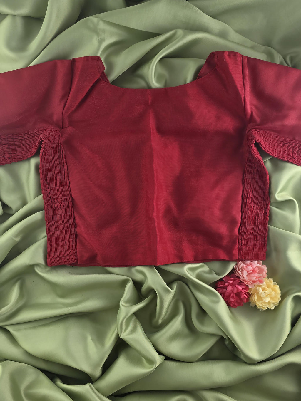 Setmundu and Readymade Blouse  Combo