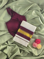Setmundu and Readymade Blouse  Combo
