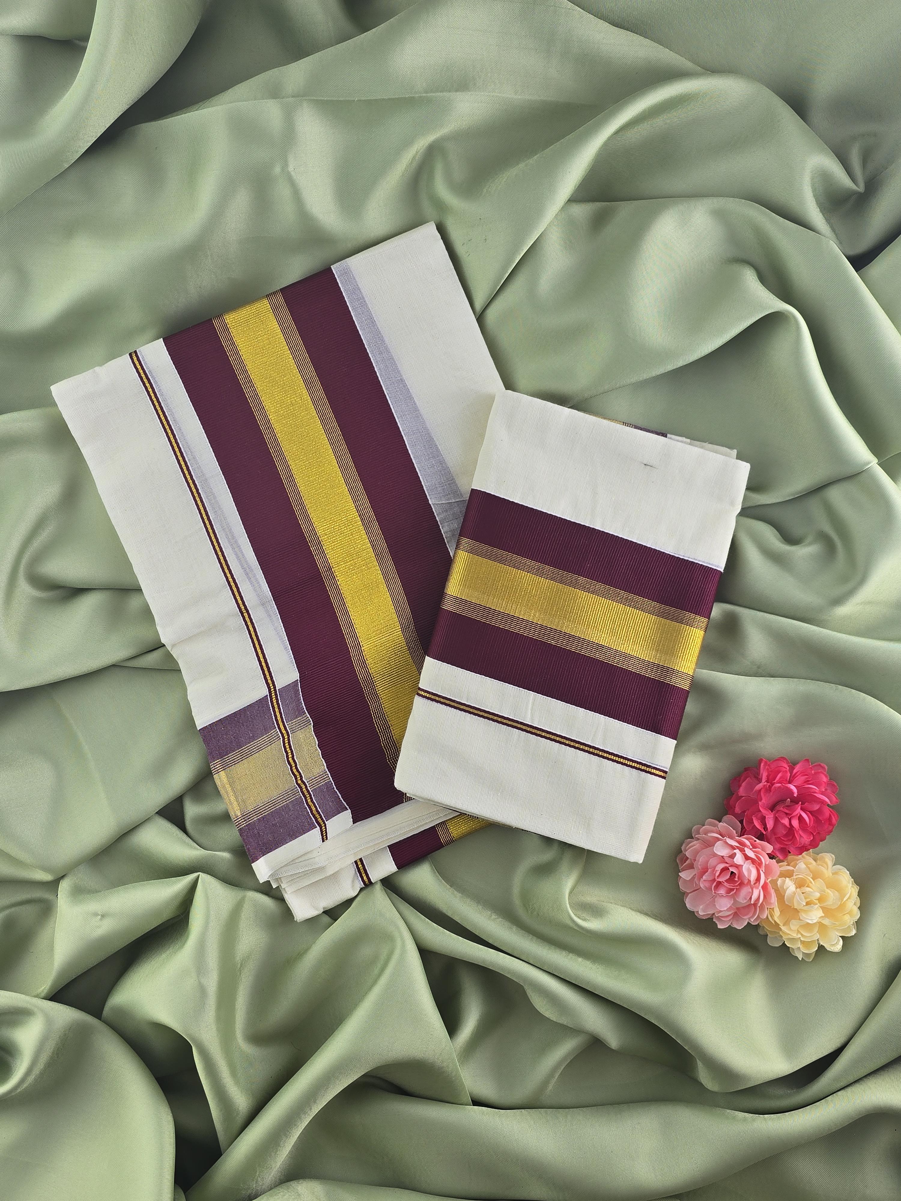 Setmundu and Readymade Blouse  Combo