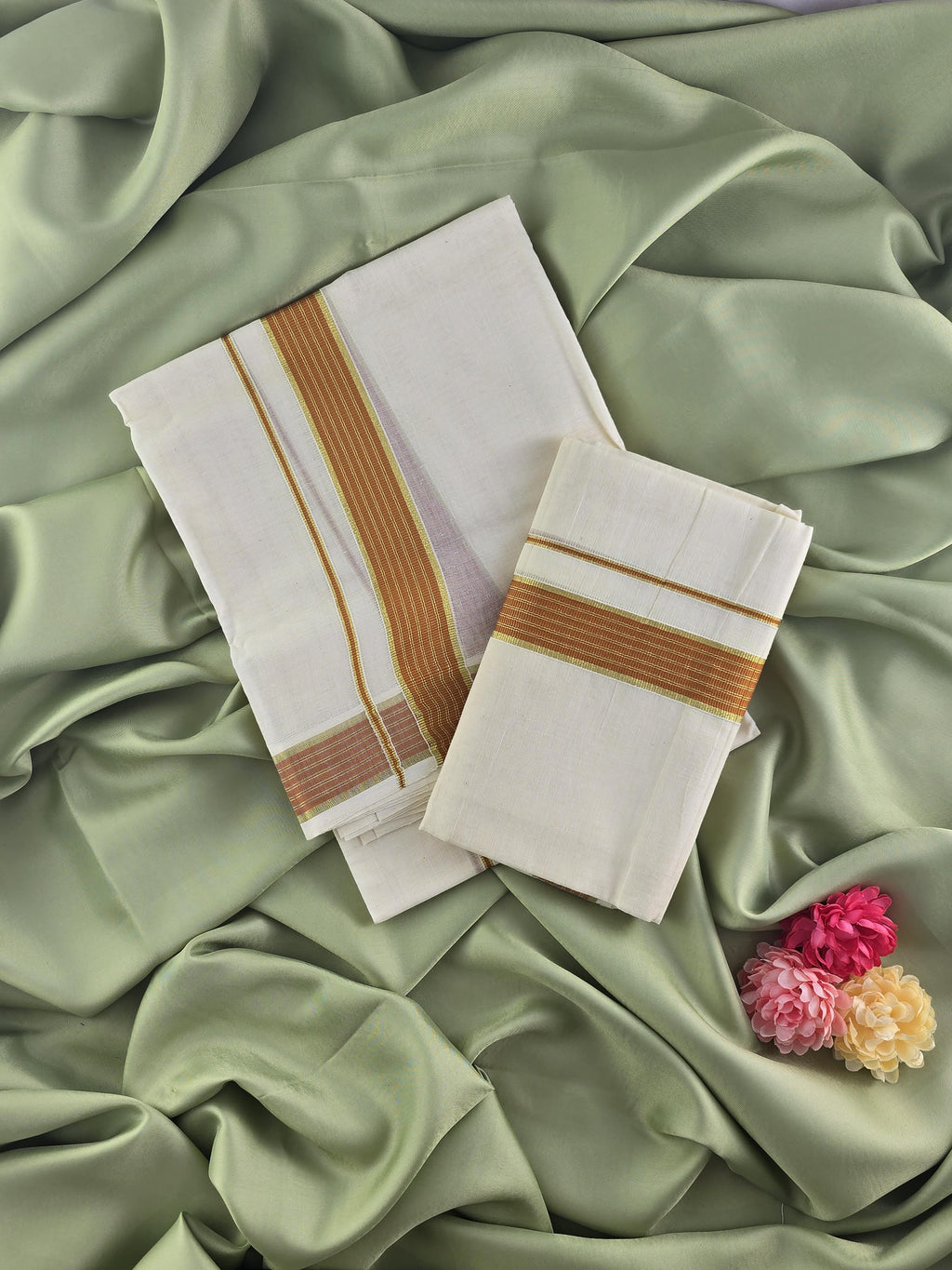 Setmundu and Readymade Blouse  Combo