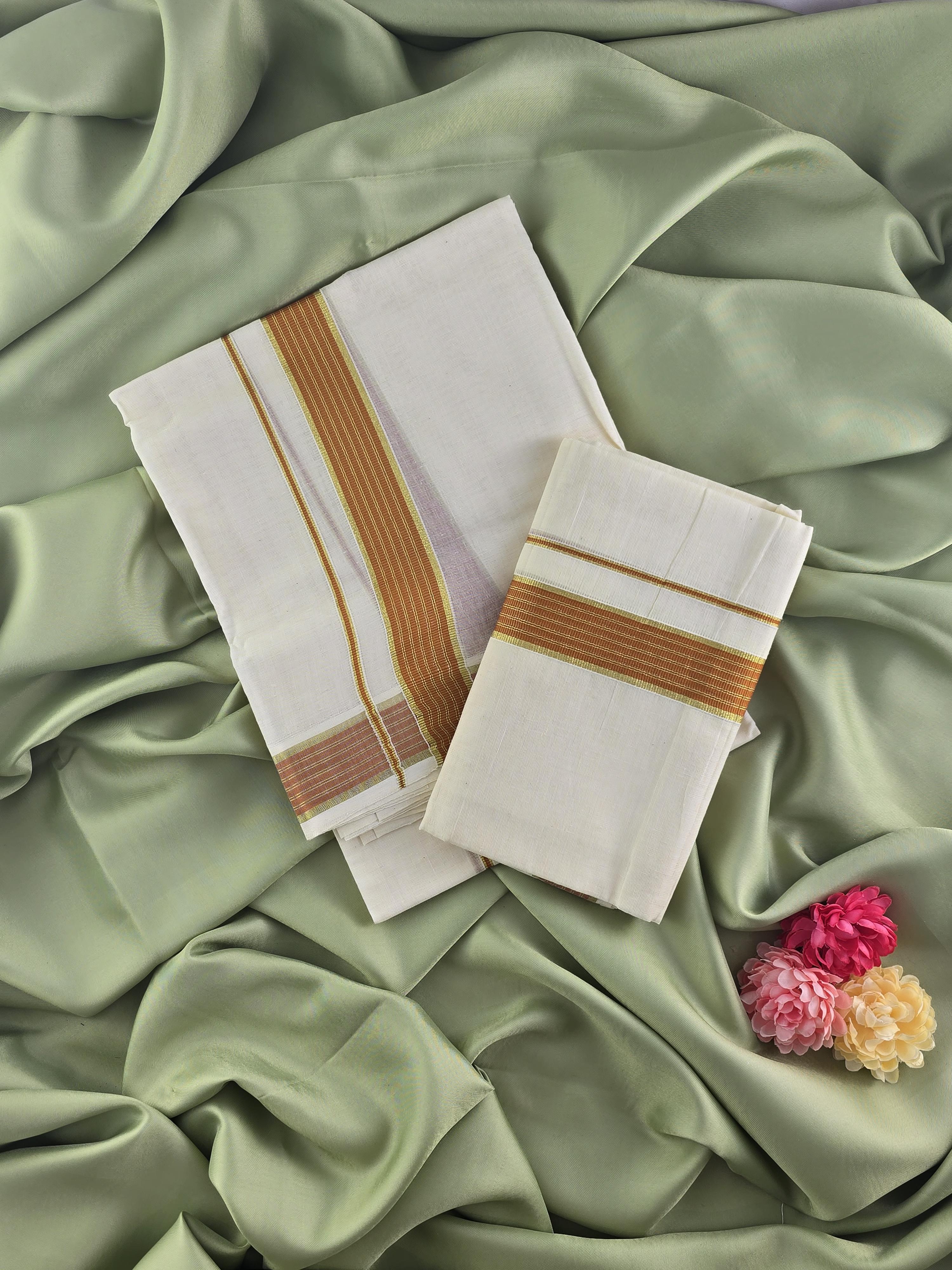 Setmundu and Readymade Blouse  Combo