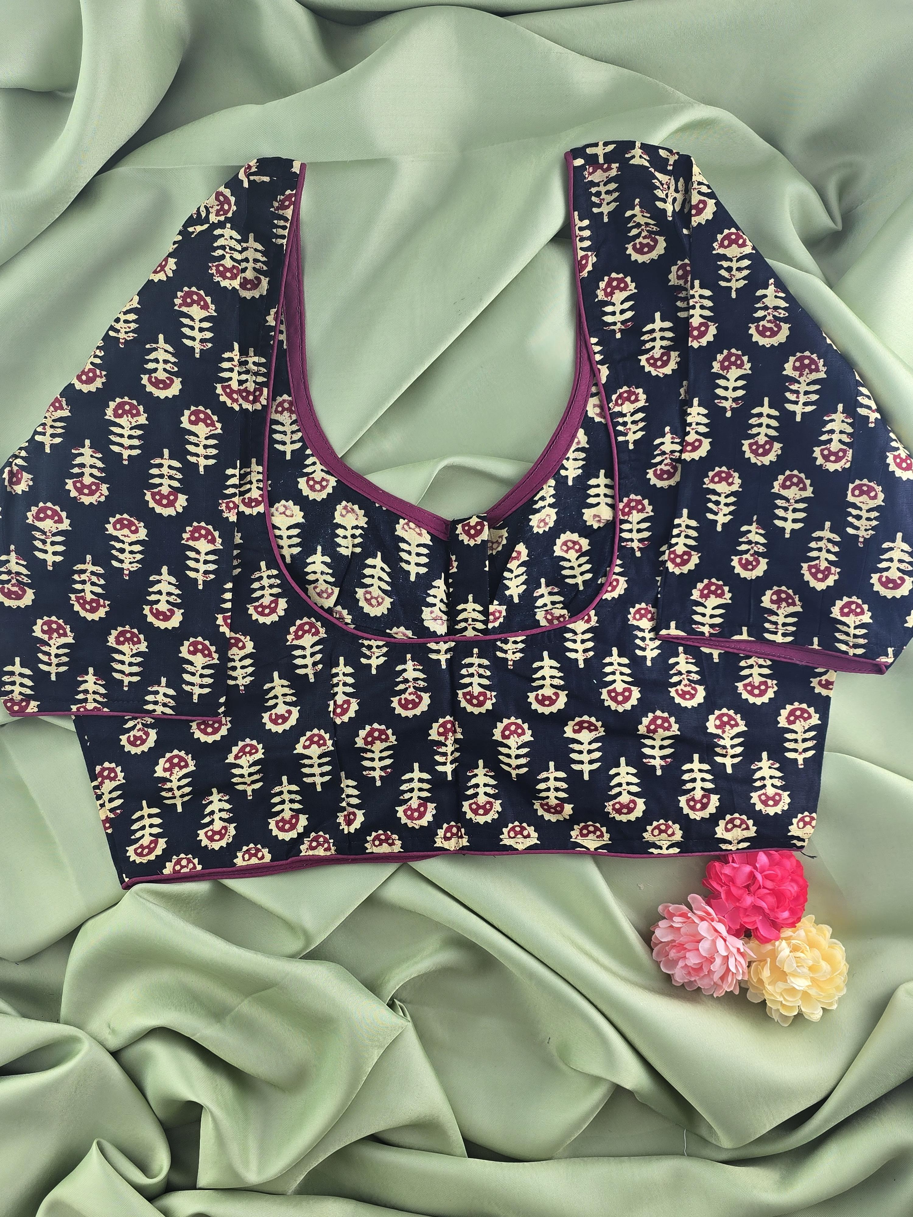 Setmundu and Readymade Blouse  Combo