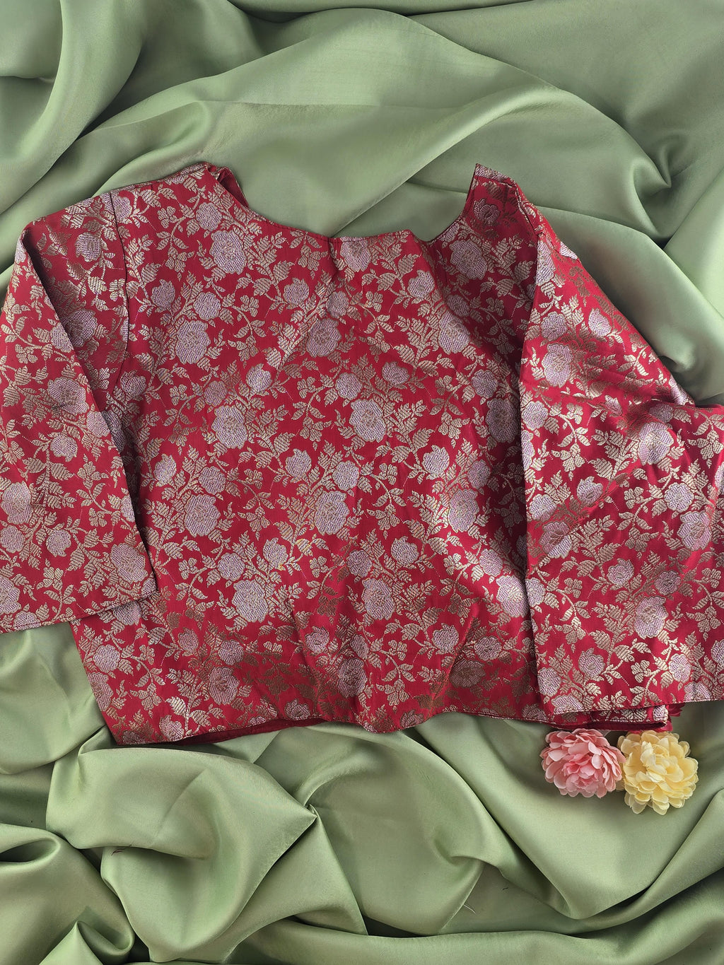 Setmundu and Readymade Blouse  Combo