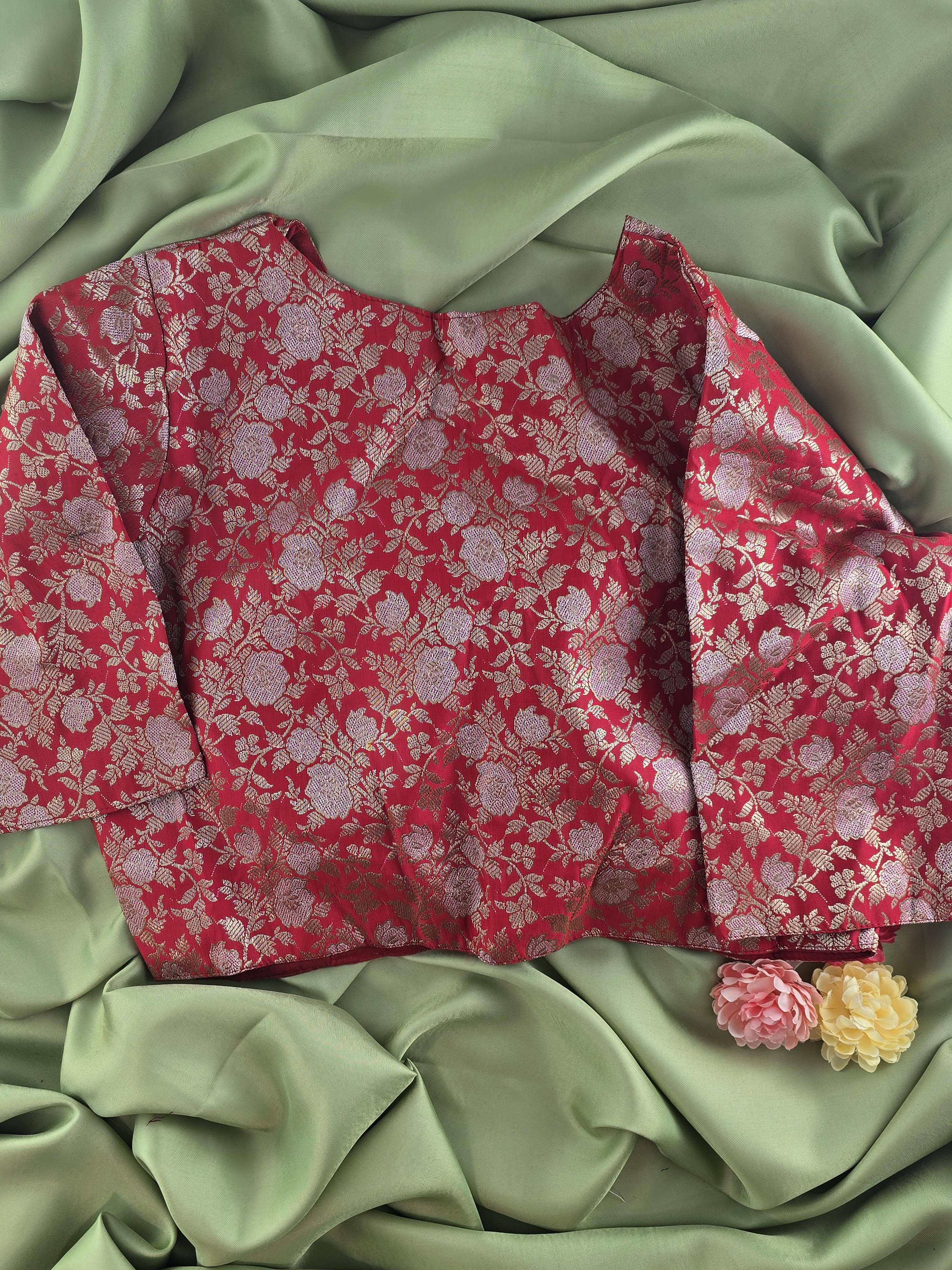 Setmundu and Readymade Blouse  Combo