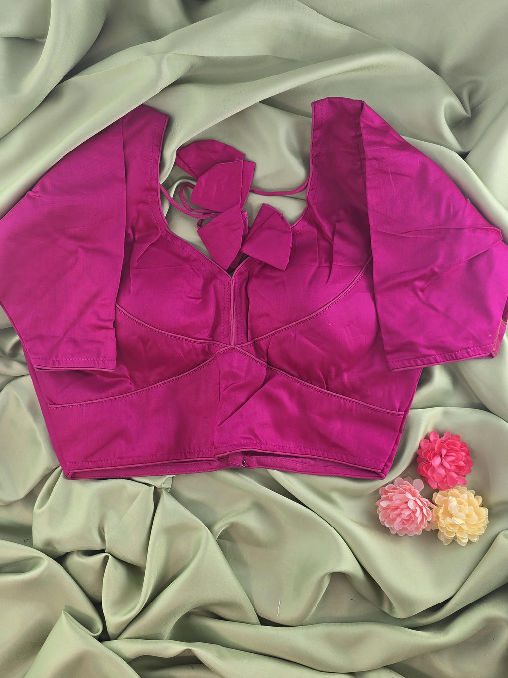 Setmundu and Readymade Blouse  Combo