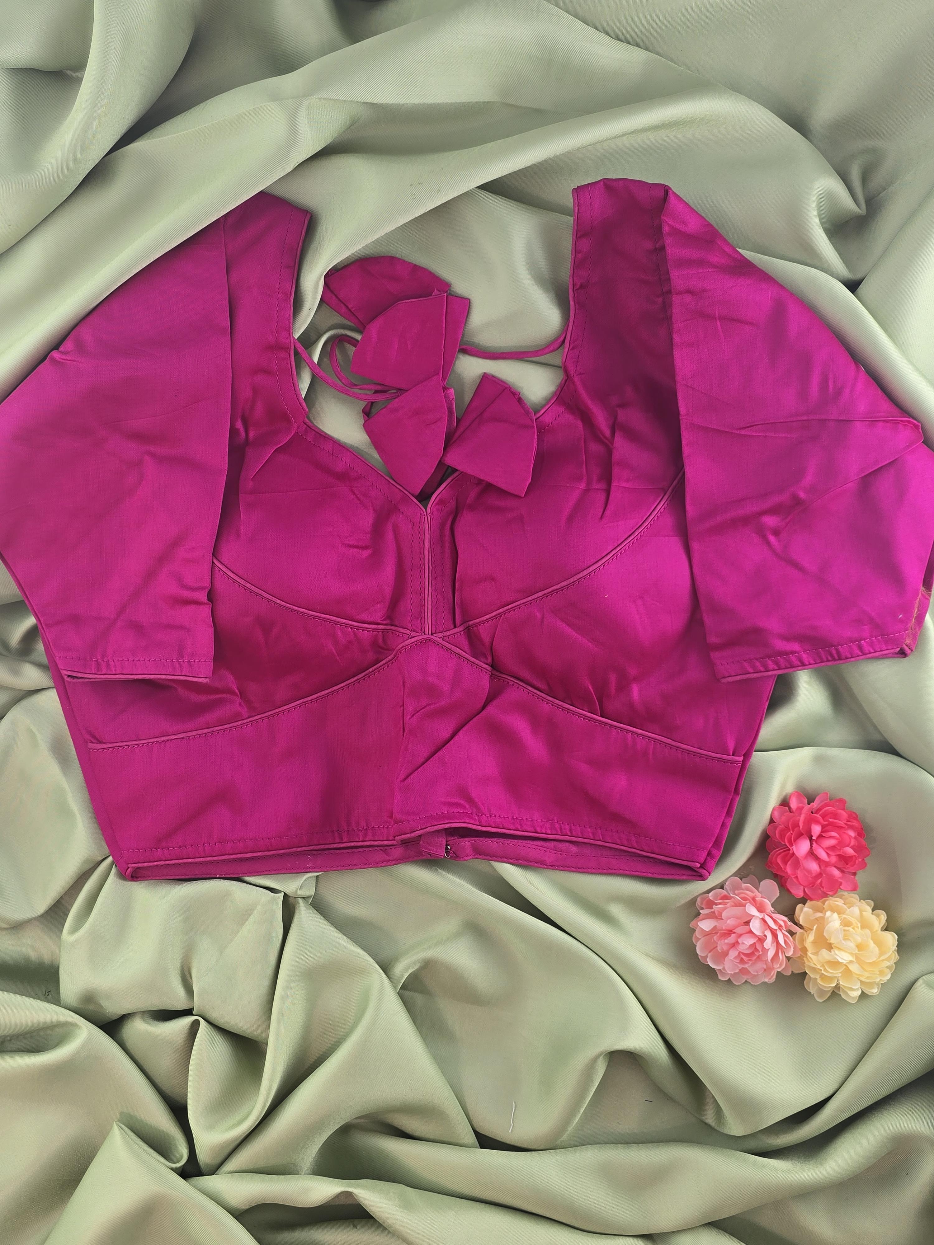 Setmundu and Readymade Blouse  Combo