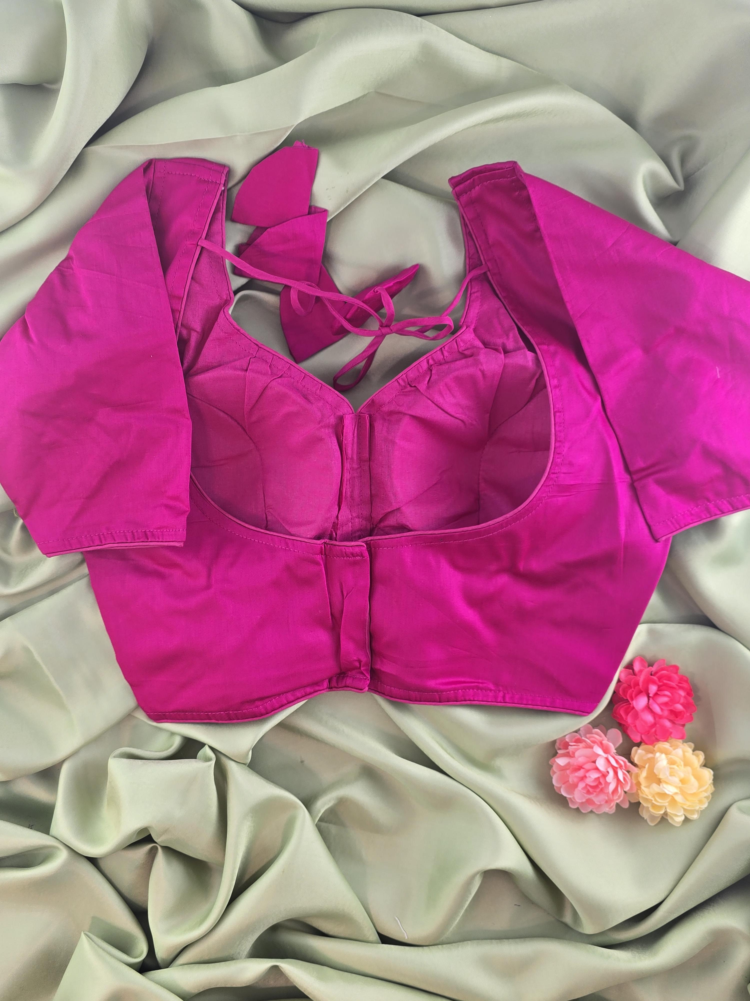 Setmundu and Readymade Blouse  Combo